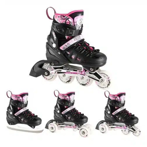 4in1 Rullaluistimet/luistimet NH10905 NILS Extreme 31-42 - Image 15