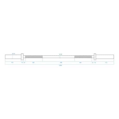 Olympic levytanko 160cm GO160 HMS PREMIUM - Image 7