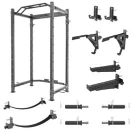 HMS Power Rack Setti – Kyykkyteline lisävarustein KLT3110