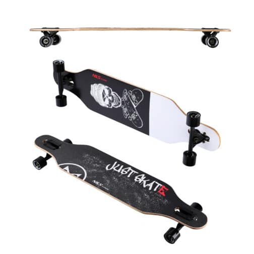 Longboard SKULL2 WOOD Skeittilauta NILS EXTREME - Image 2