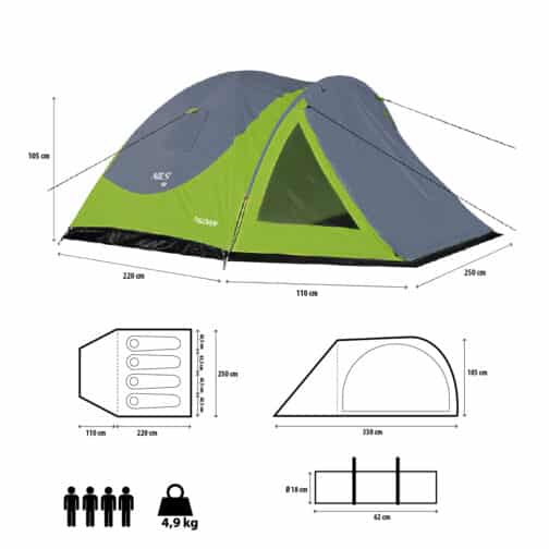 Teltta Discovery NC6006 NILS CAMP - Image 8