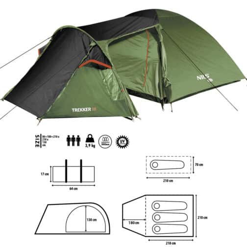 Teltta Trekker III NC6312 NILS CAMP - Image 5