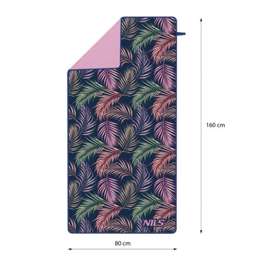 Mikrokuitupyyhe NCR14 JUNGLE 160x80 cm NILS - Image 7