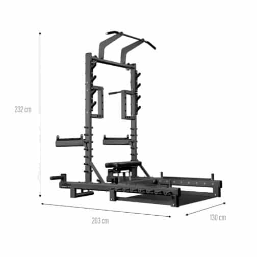 Monitoimiräkki ja Hip Thrust-laite SMP01 COMMERCIAL HMS - Image 5
