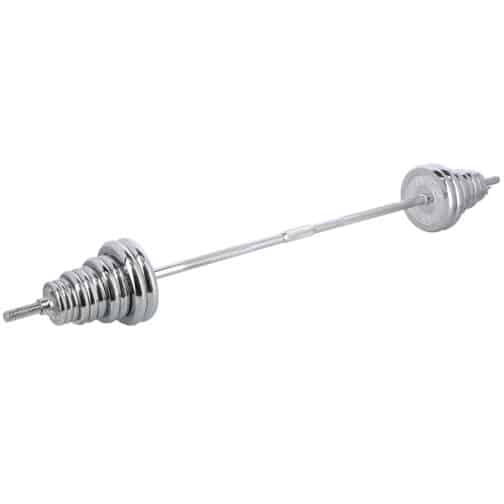 Säädettävä kromipainosetti salkussa 55kg STC55 HMS - Image 8