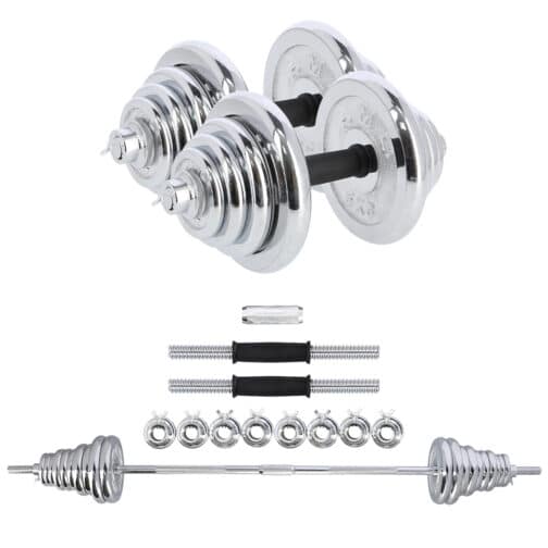Säädettävä kromipainosetti salkussa 55kg STC55 HMS - Image 15