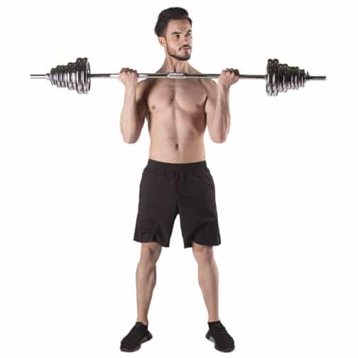 Säädettävä kromipainosetti salkussa 55kg STC55 HMS - Image 17