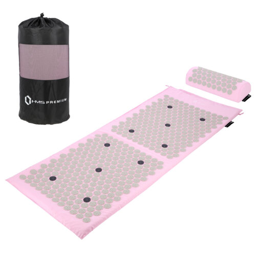 Acupressure piikkimattossetti AKM04 PINK HMS PREMIUM