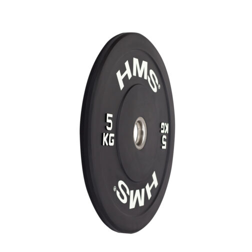 Musta Olympic Bumper levypaino 5-25 kg BBR HMS - Image 12