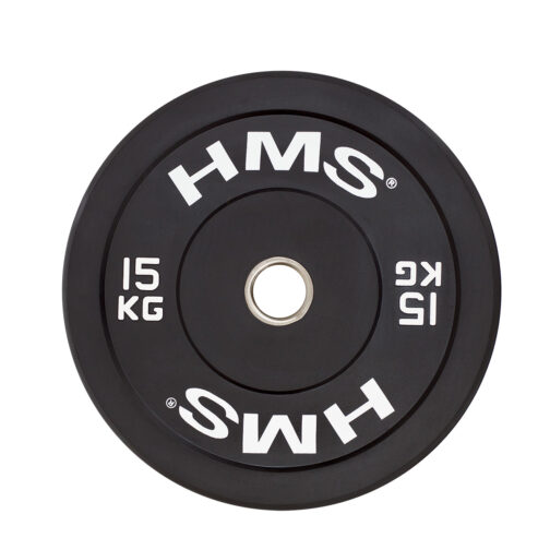 Musta Olympic Bumper levypaino 5-25 kg BBR HMS - Image 9