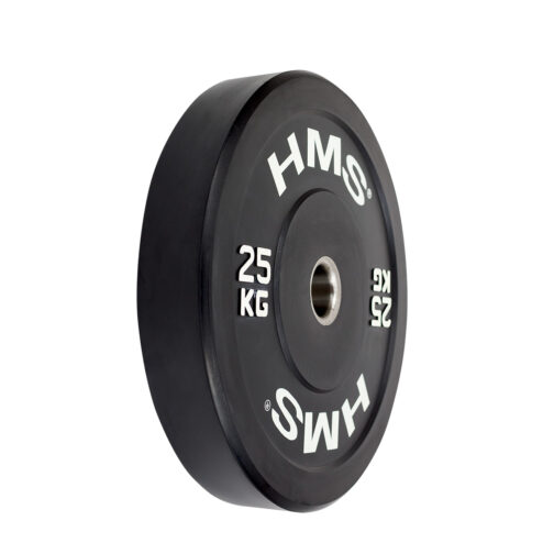 Musta Olympic Bumper levypaino 5-25 kg BBR HMS - Image 4