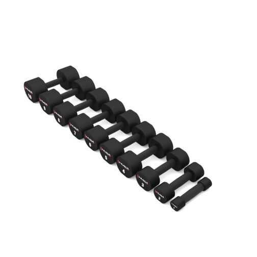 TPU Käsipainot 2 x 1-10 kg HPT HMS - Image 2
