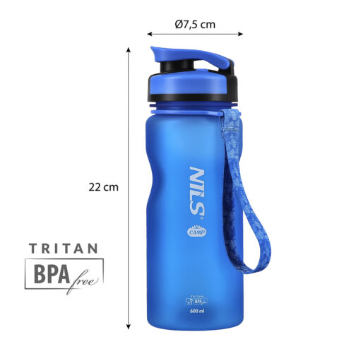 Tritan juomapullo 600ml NC1740 NILS CAMP - Image 15