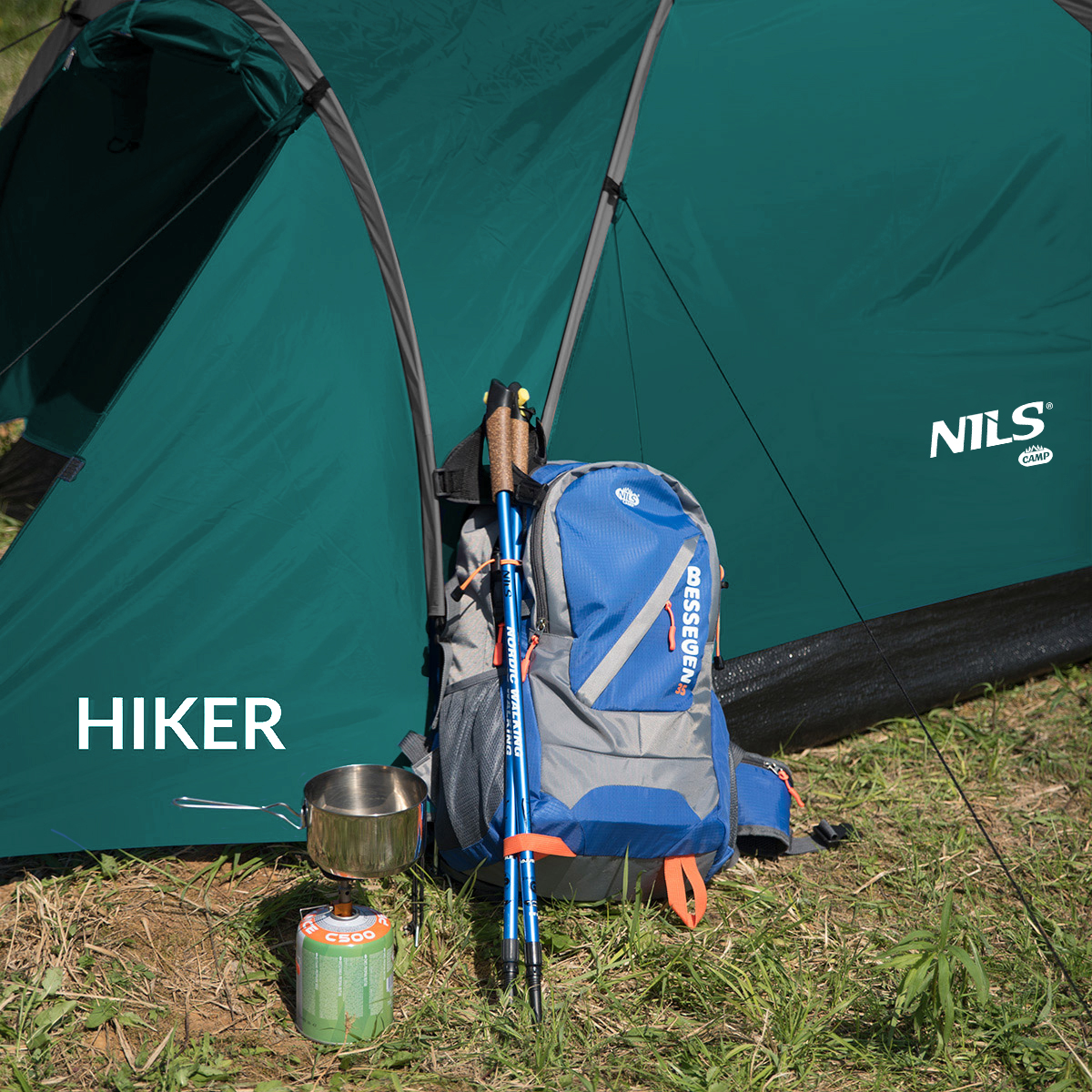 2 hengen teltta Hiker NC6010 NILS CAMP - Image 30