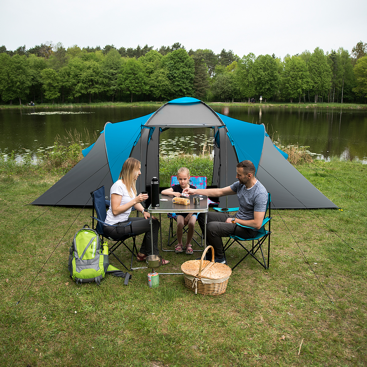 6 hengen teltta Highland NC6031 NILS CAMP - Image 24