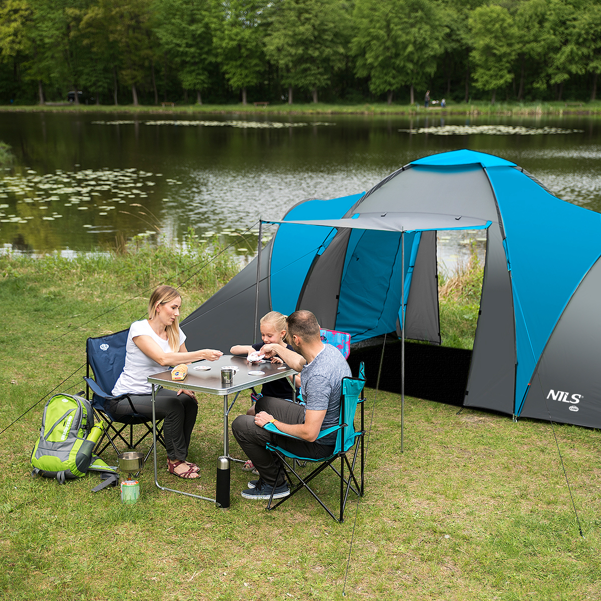 6 hengen teltta Highland NC6031 NILS CAMP - Image 23