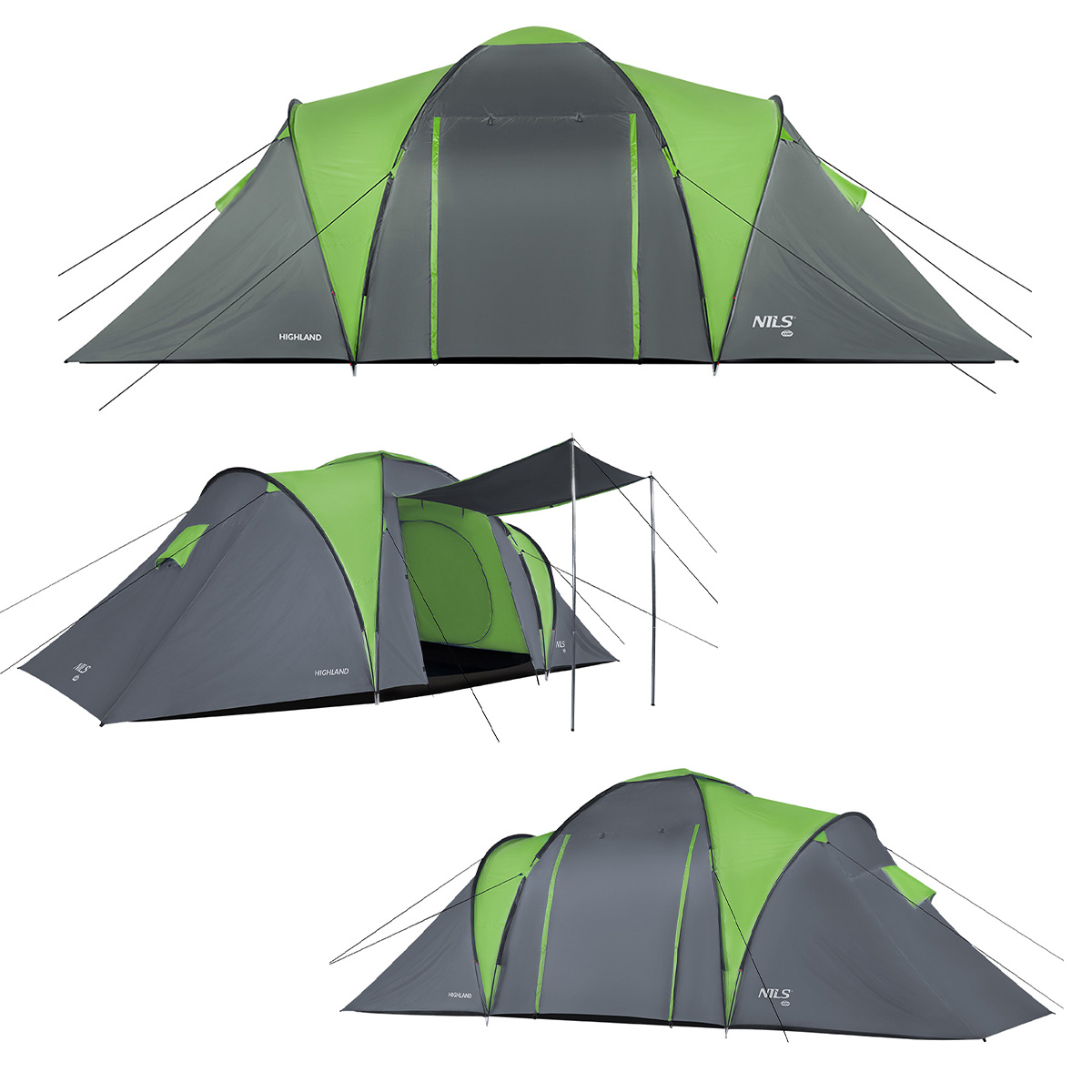 6 hengen teltta Highland NC6031 NILS CAMP - Image 59