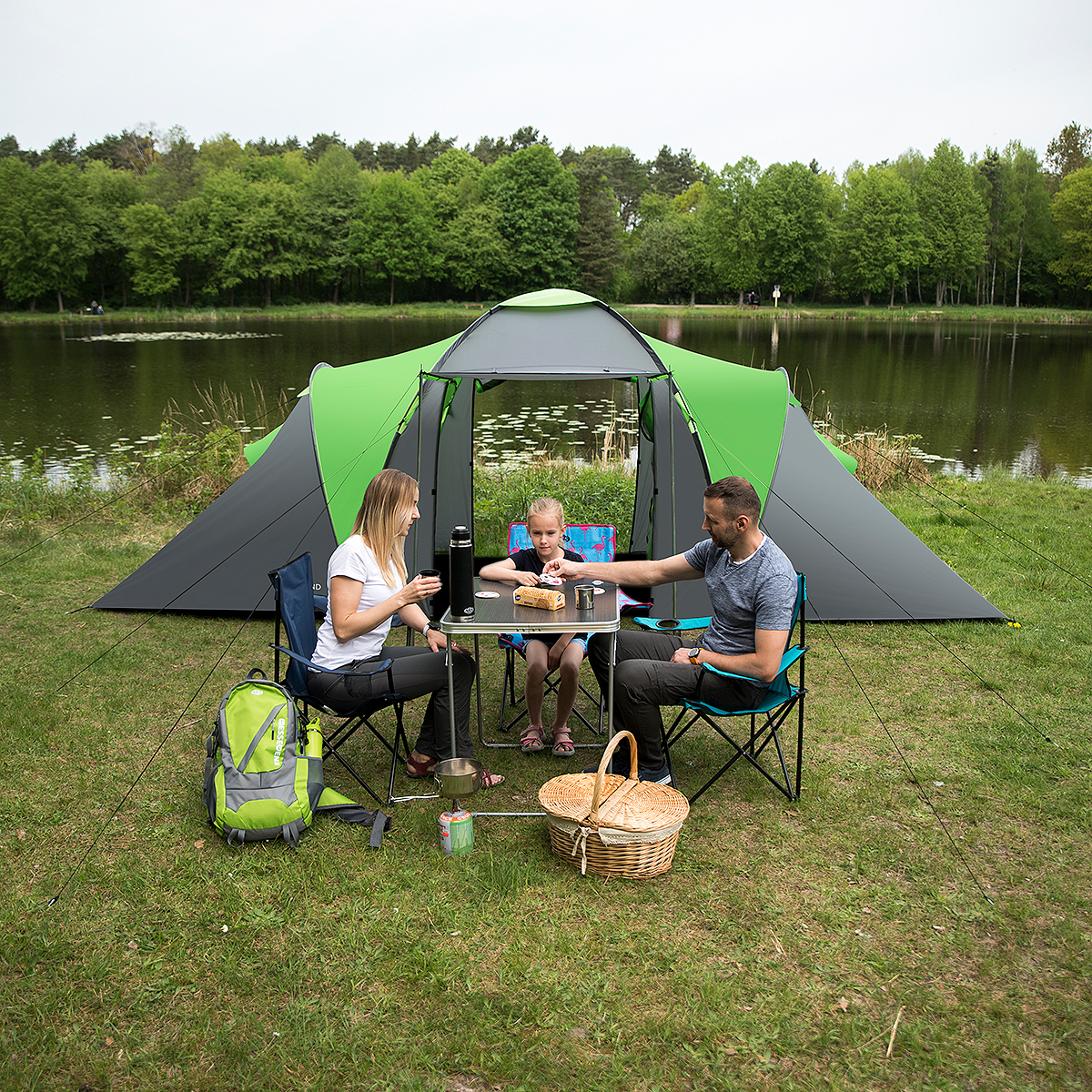 6 hengen teltta Highland NC6031 NILS CAMP - Image 43