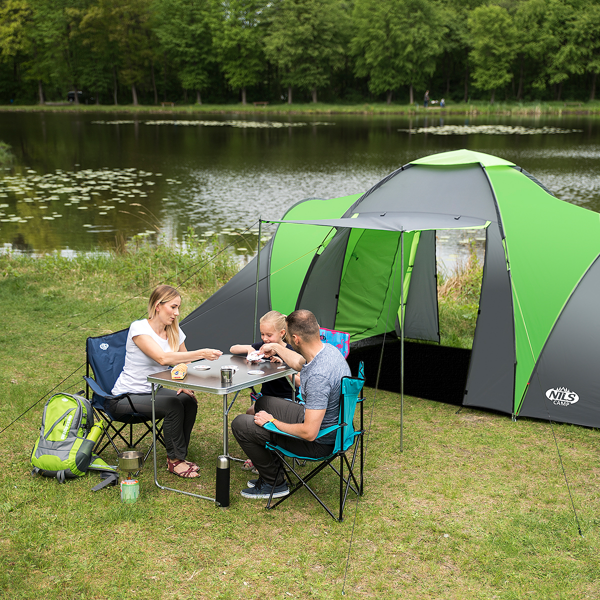 6 hengen teltta Highland NC6031 NILS CAMP - Image 42