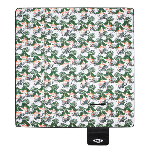 Picnic huopa "Leaves" 220x200 cm PE ALU NC8008 NILS CAMP - Image 6