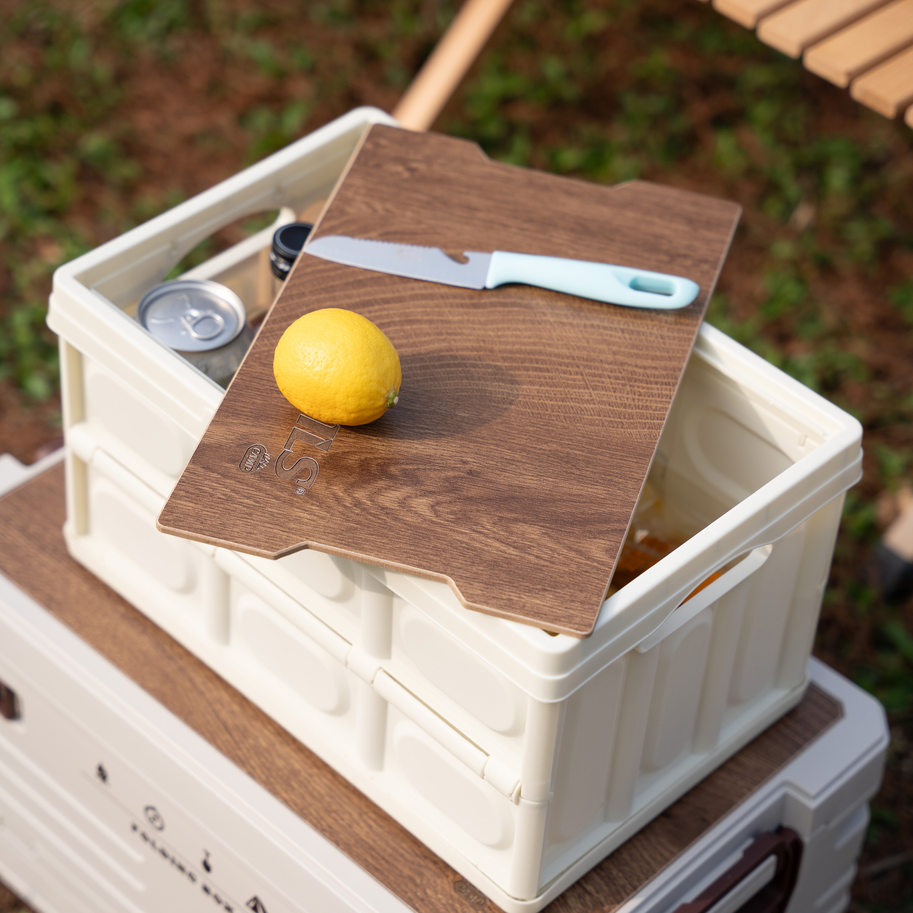 Taitettava säilytyslaatikko kannella 2in1 15l NCB4007 NILS CAMP - Image 13