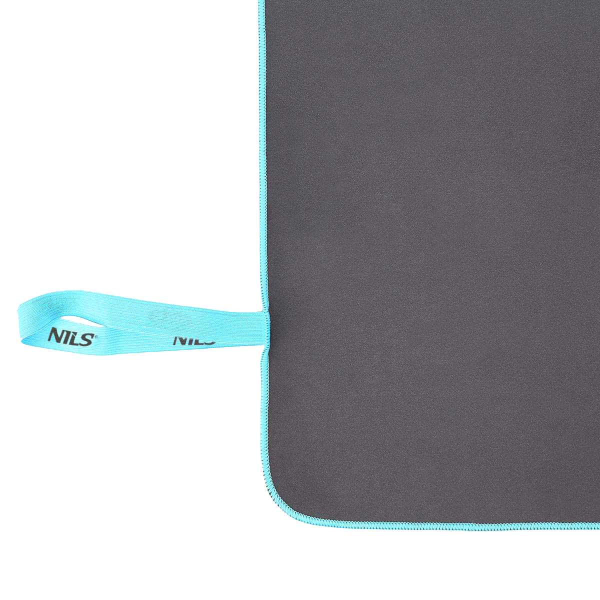 Tummanharmaa mikrokuitupyyhe 200x90 cm NCR13 NILS - Image 4