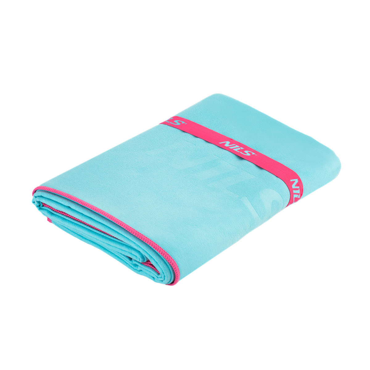 Vaaleansininen mikrokuitupyyhe 200x90 cm NCR13 NILS - Image 2