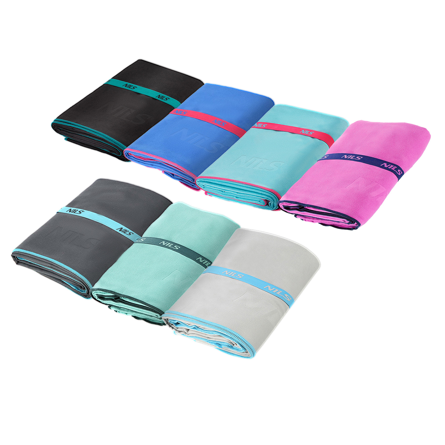 Pinkki mikrokuitupyyhe 200x90 cm NCR13 NILS - Image 7