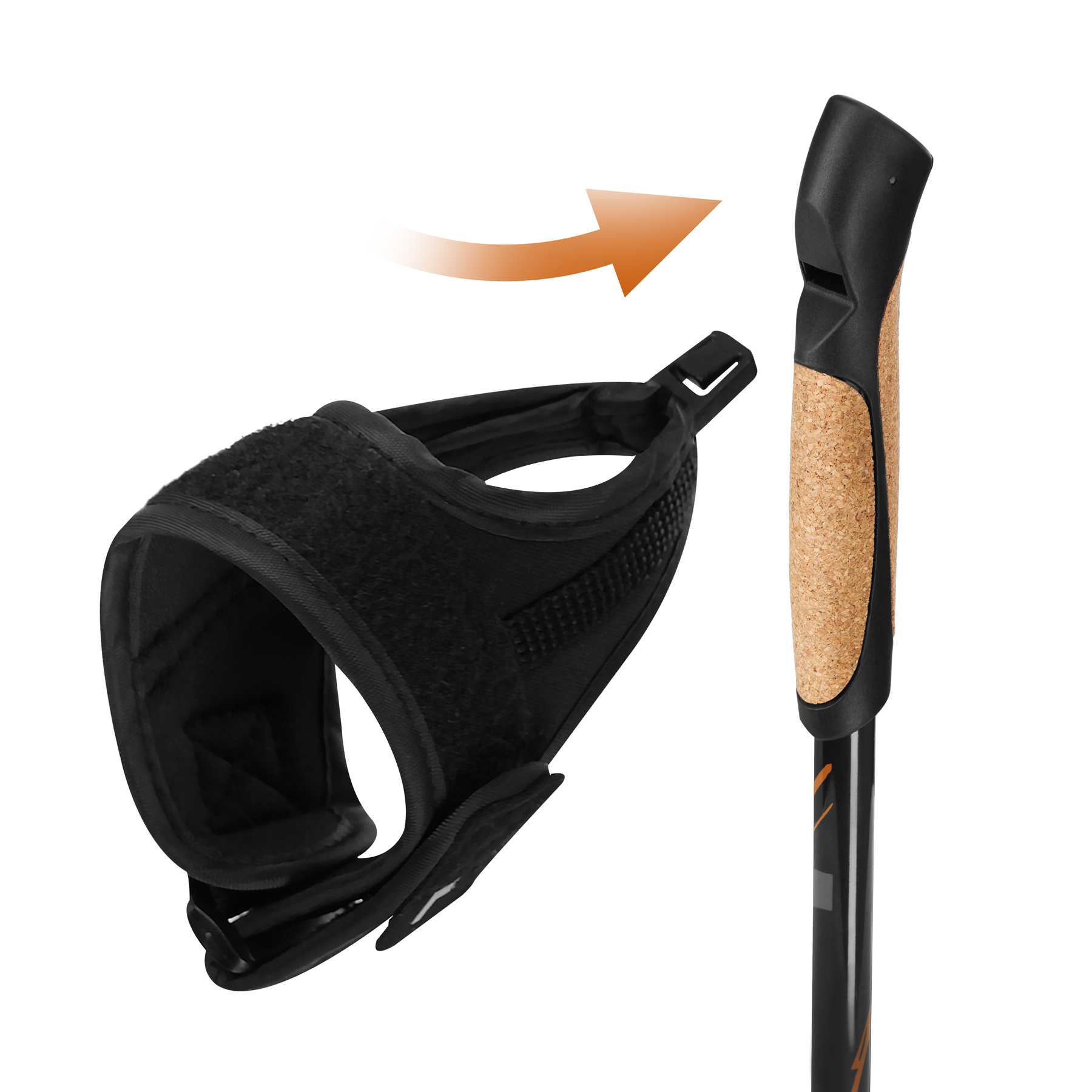 Kävelysauvat 50% hiilikuitu NW8613 NILS - Image 4