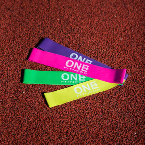 One Fitness 4 kpl mini kuminauhasetti PBF 04 - Image 2