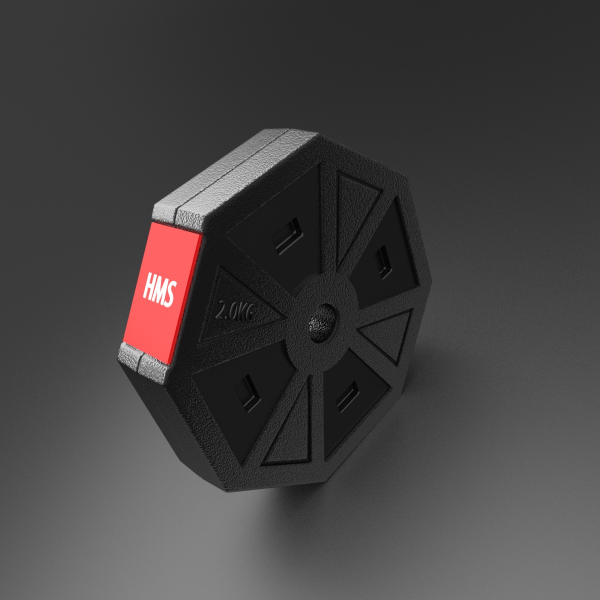 Levypaino ja käsipainosetti 20 kg SGC20 HMS - Image 8