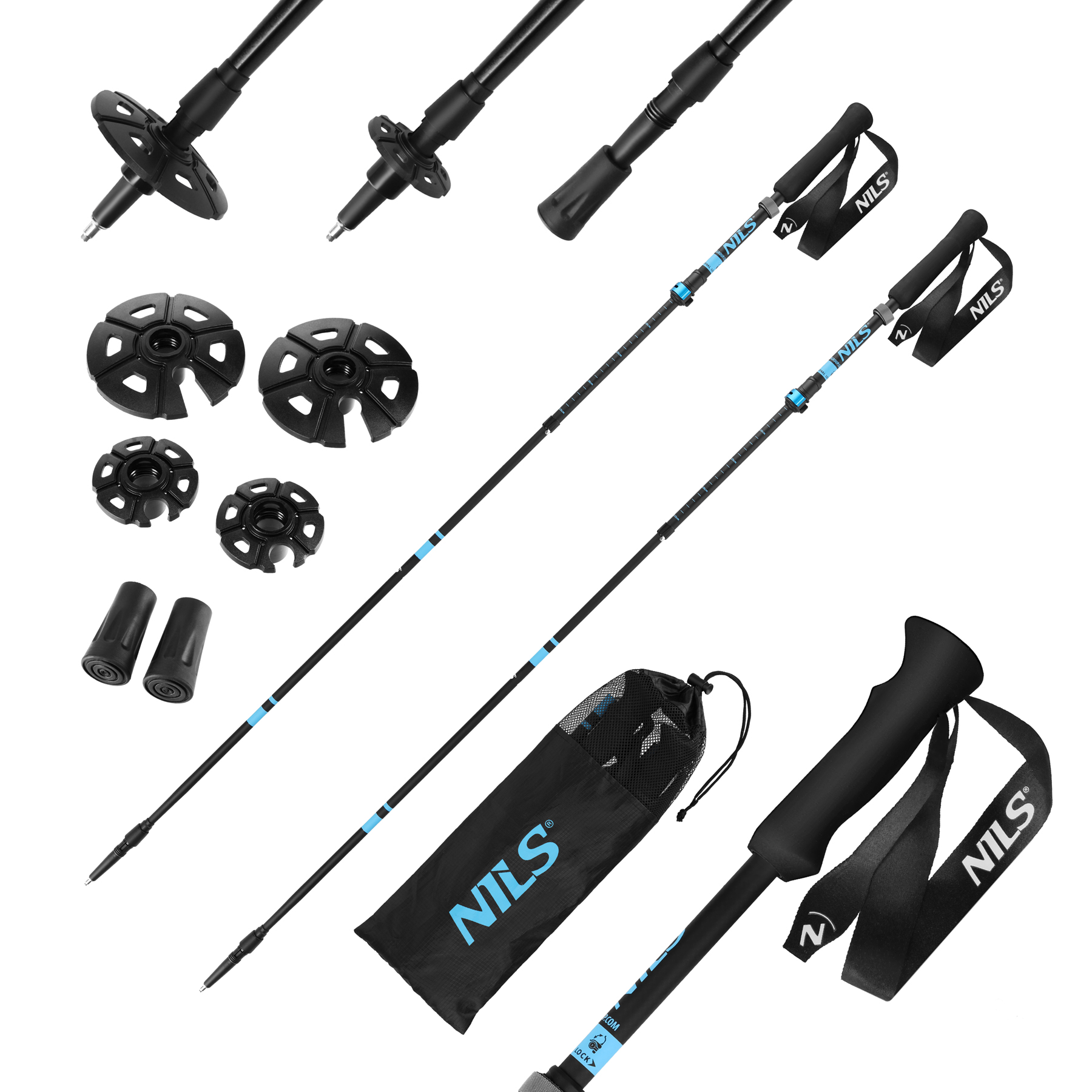 Taitettavat vaellussauvat TK8604 NILS - Image 2