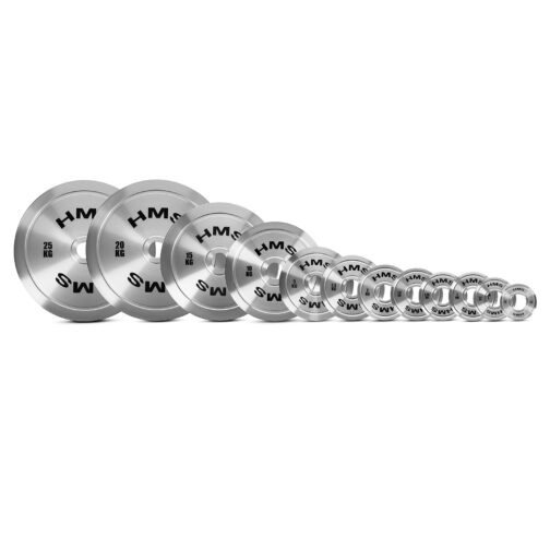 Kalibroidut teräslevypainot 0,25-25 kg HMS TOS - Image 30