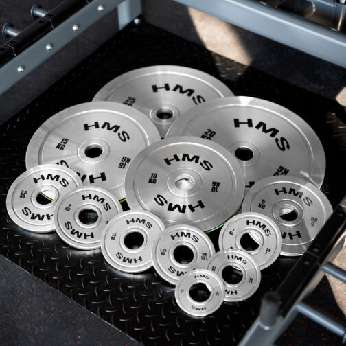Kalibroidut teräslevypainot 0,25-25 kg HMS TOS - Image 23