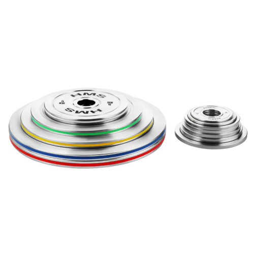 Kalibroidut teräslevypainot 0,25-25 kg HMS TOS - Image 2