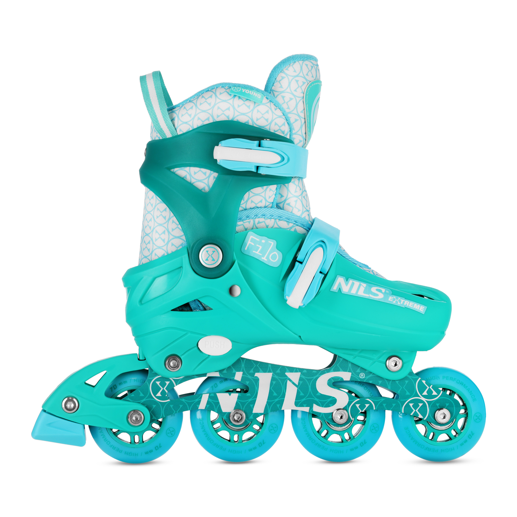 Lasten In-Line rullaluistimet Filo NA13102