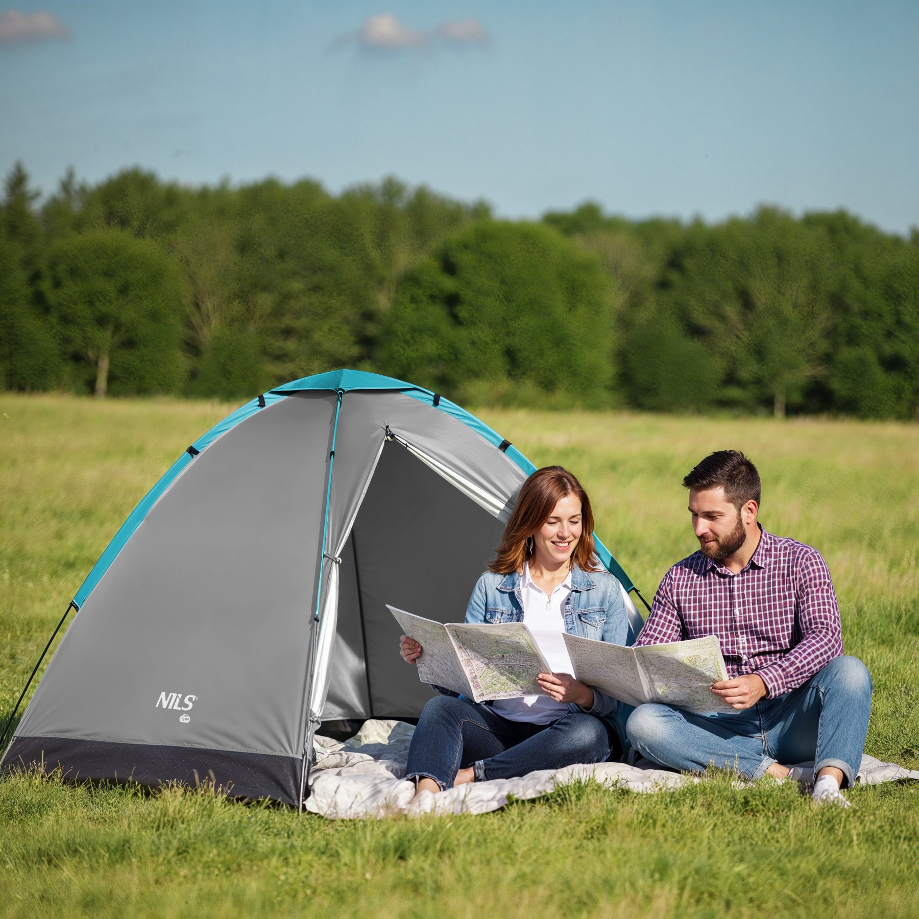 2 hengen teltta NC3021 NILS CAMP