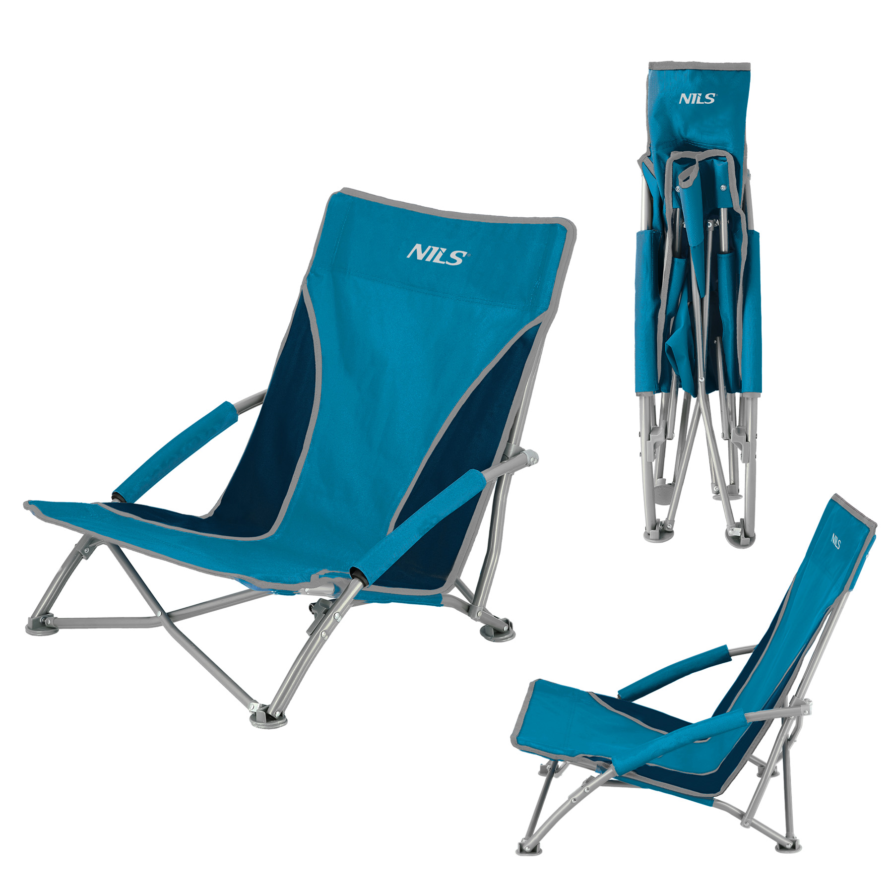 Sininen rantatuoli NC3035 NILS