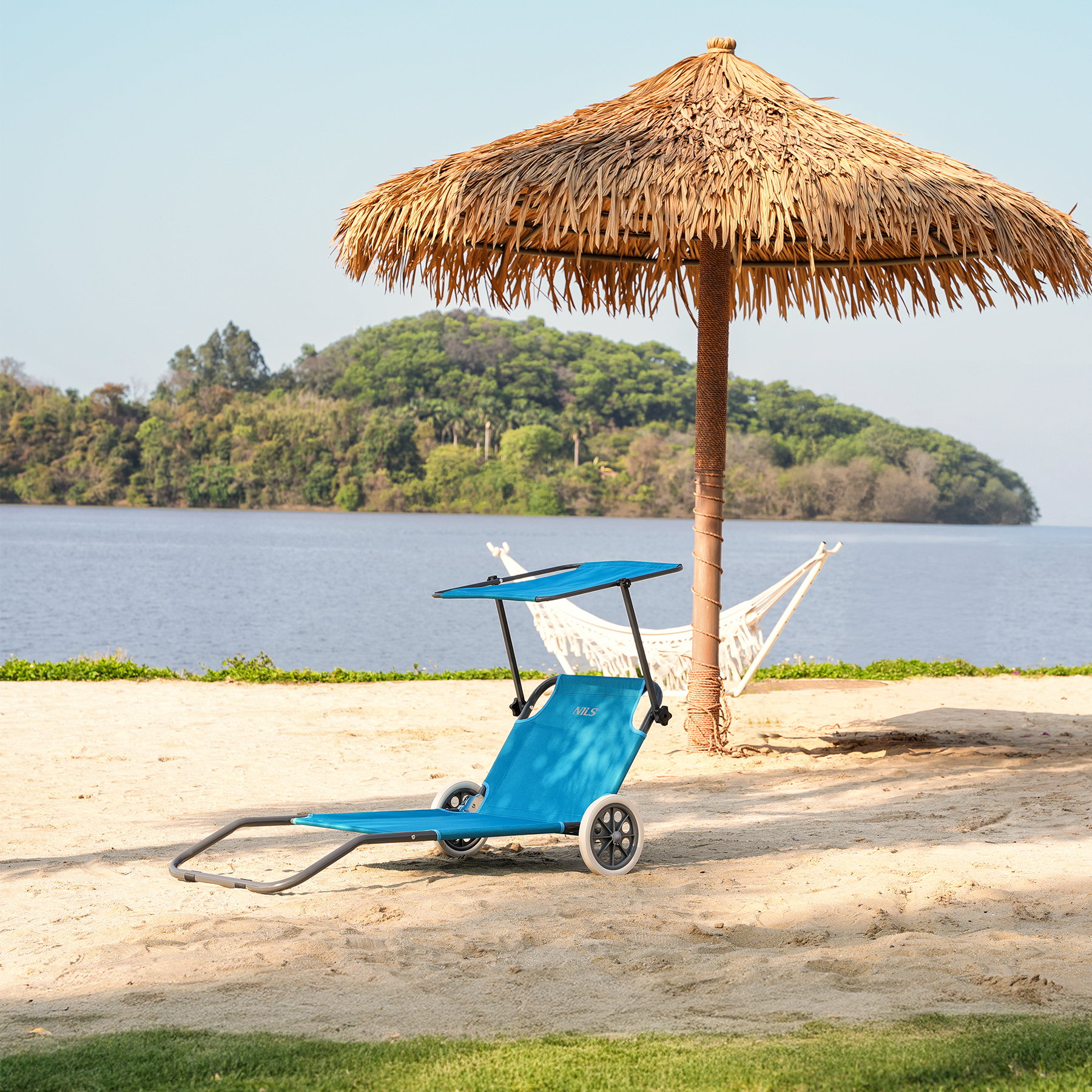 Lounger lepotuoli sininen NC3307 NILS